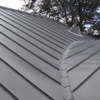 Toiture zinc